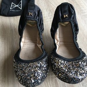 Glittery flats - Butterfly Twist